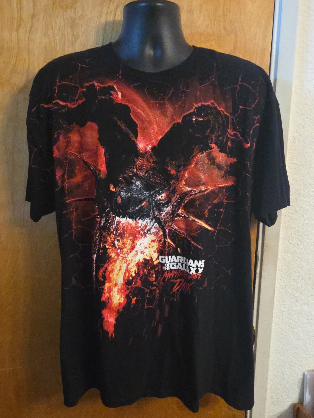 Disney Parks Marvel Guardians Of The Galaxy Monster After Dark T-Shirt, Size XXL